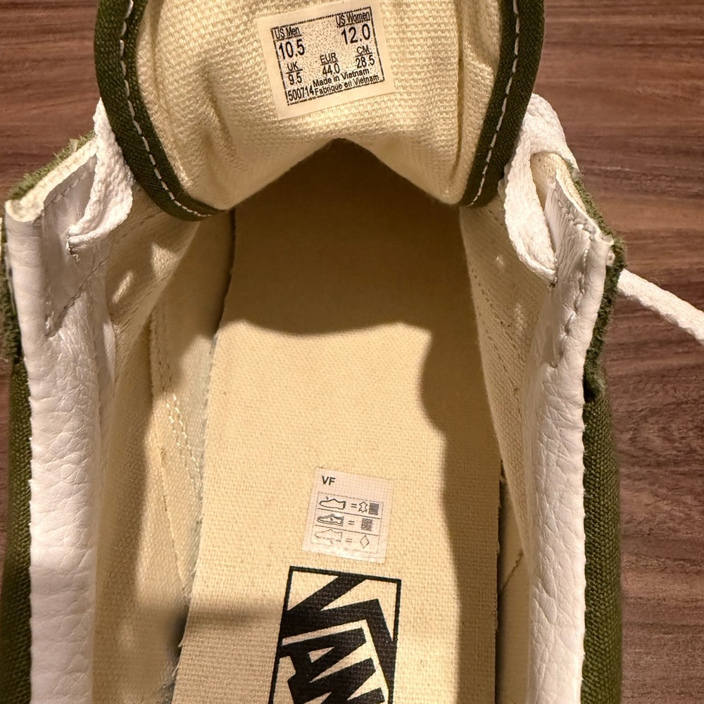 Vans Old Skool Athletic Shoes / Sneakers in Dark Green Men’s Size 10.5 - Picture 5 of 5